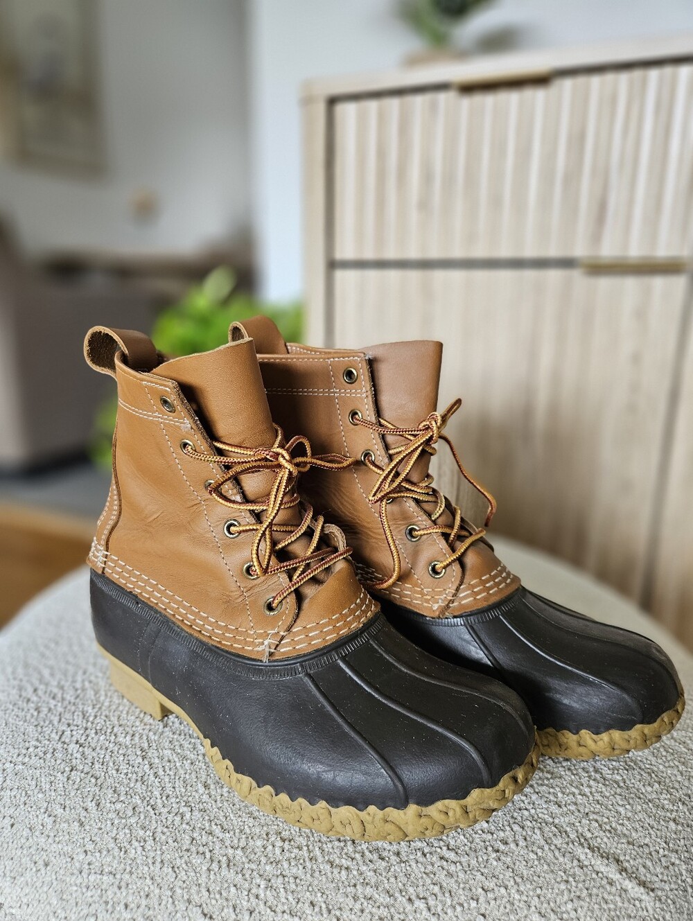 Women's Bean Boots, 8" Insulated - L.L. Bean Duck Boots - Women's Size 8.5W